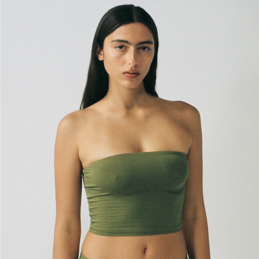 Hara the label tube top/ bandeau